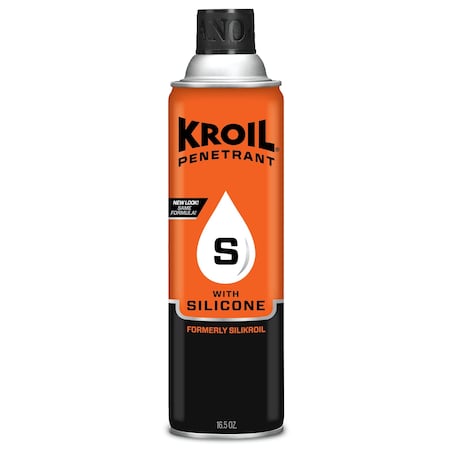 Kroil 16.5 Oz. Penetrant with Silicone Aerosol, Multipurpose, Rust Loosening, 6PK AZSK162C6